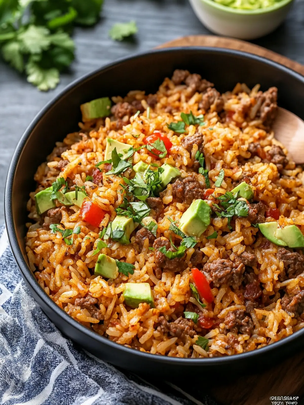 One Pot Cheesy Cajun Beef Rice - Easy Comfort in One Pan 5 One Pot Cheesy Cajun Beef Rice