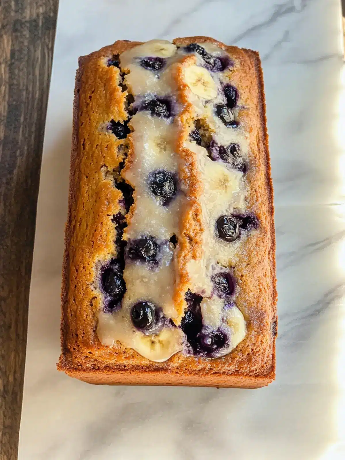 Moist Blueberry Banana Bread That's Vegan & Easy to Make 5 Blueberry Banana Bread