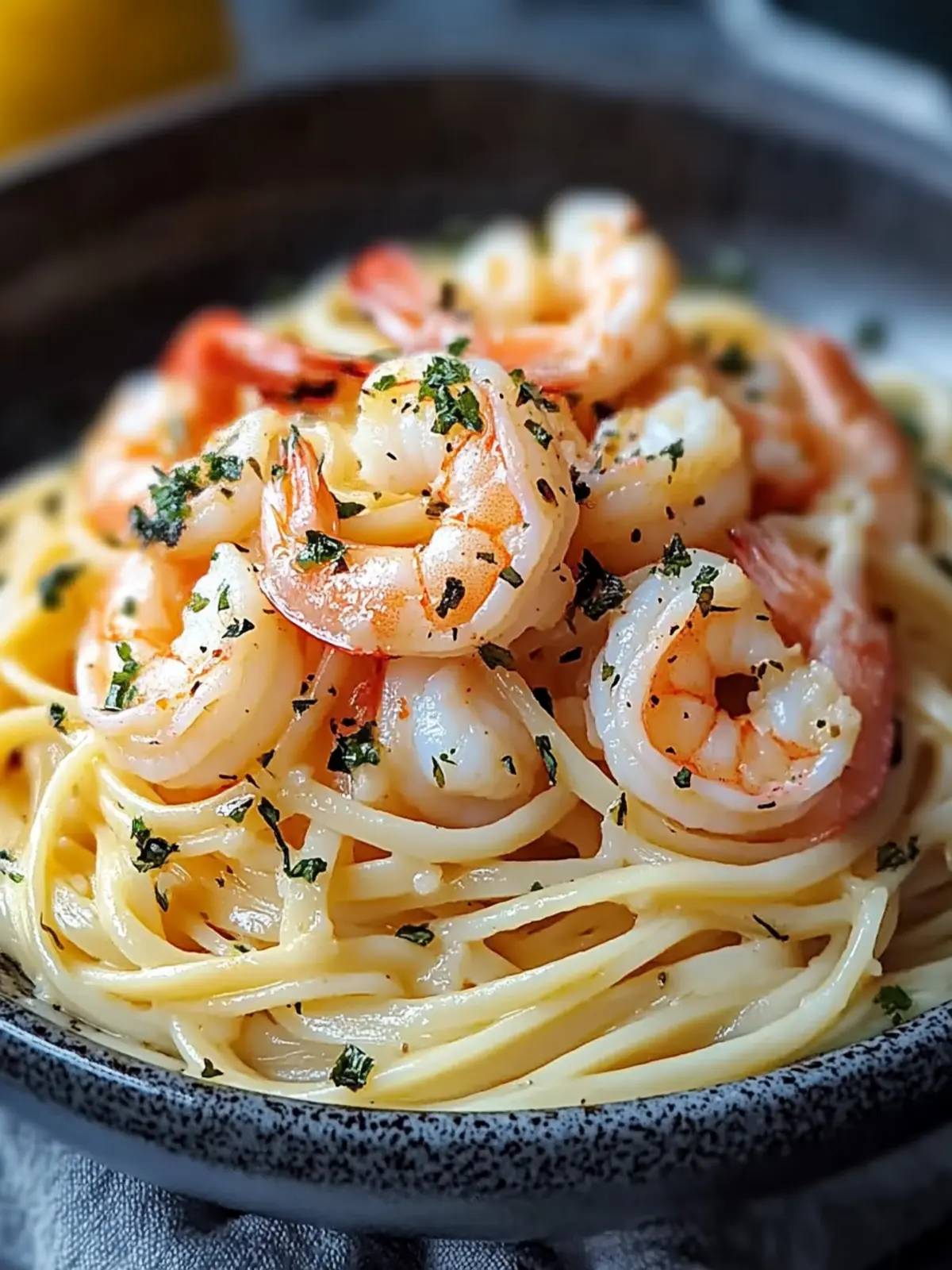 Creamy Shrimp Linguine: A 30-Minute Dinner Delight 5 Shrimp Linguine