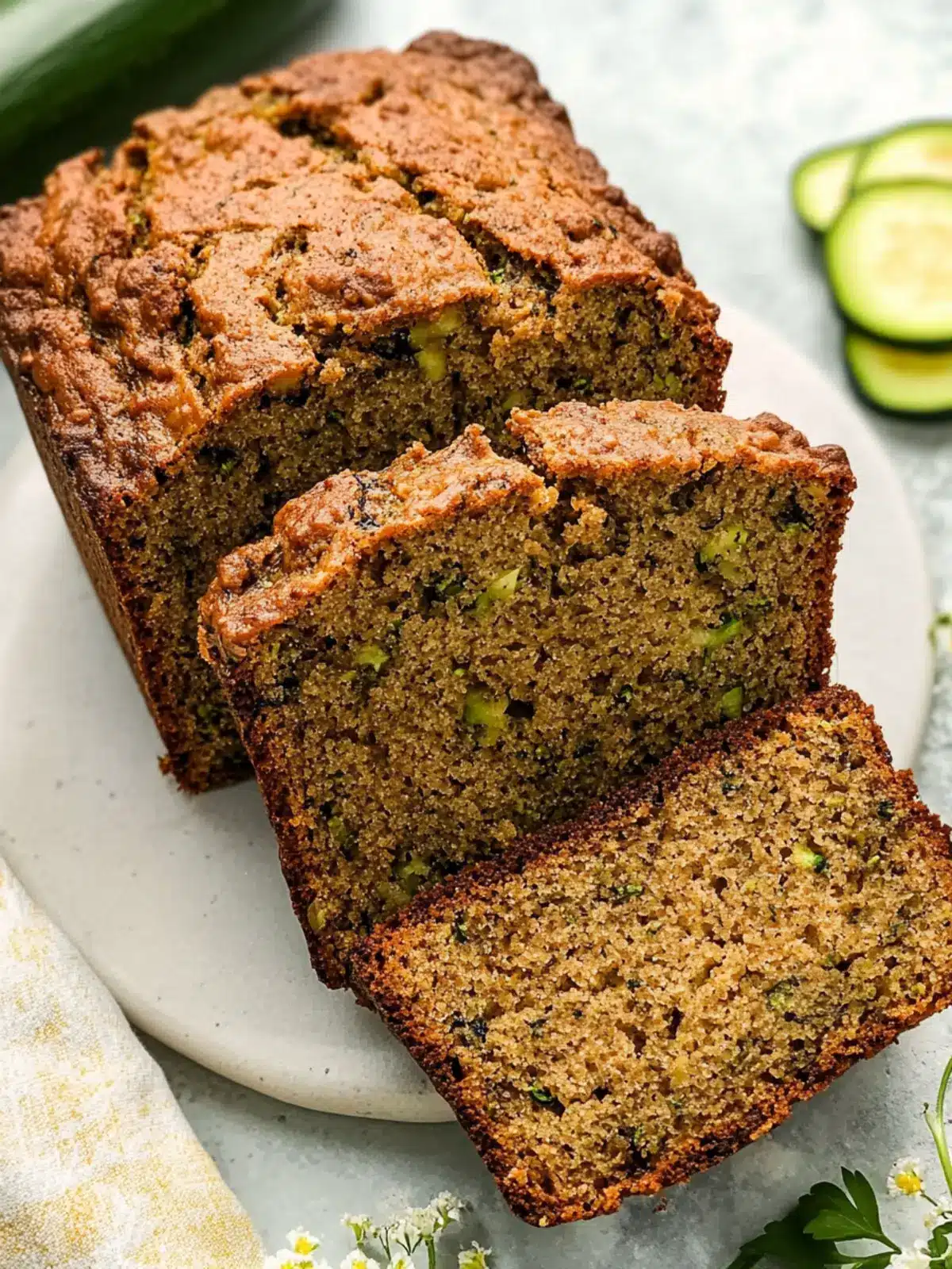 Delicious Vegan Zucchini Bread for Pure Comfort Food Bliss 2 Vegan Zucchini Bread