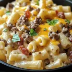 Delicious Loaded Cheeseburger Alfredo Pasta You’ll Crave! 10 Loaded Cheeseburger Alfredo Pasta