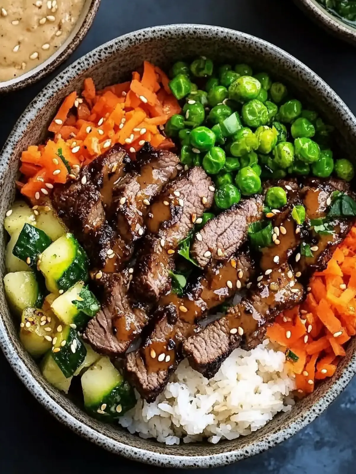 Sizzle Up Hibachi Steak Bowls for a Flavorful Feast at Home 2 Hibachi steak bowls