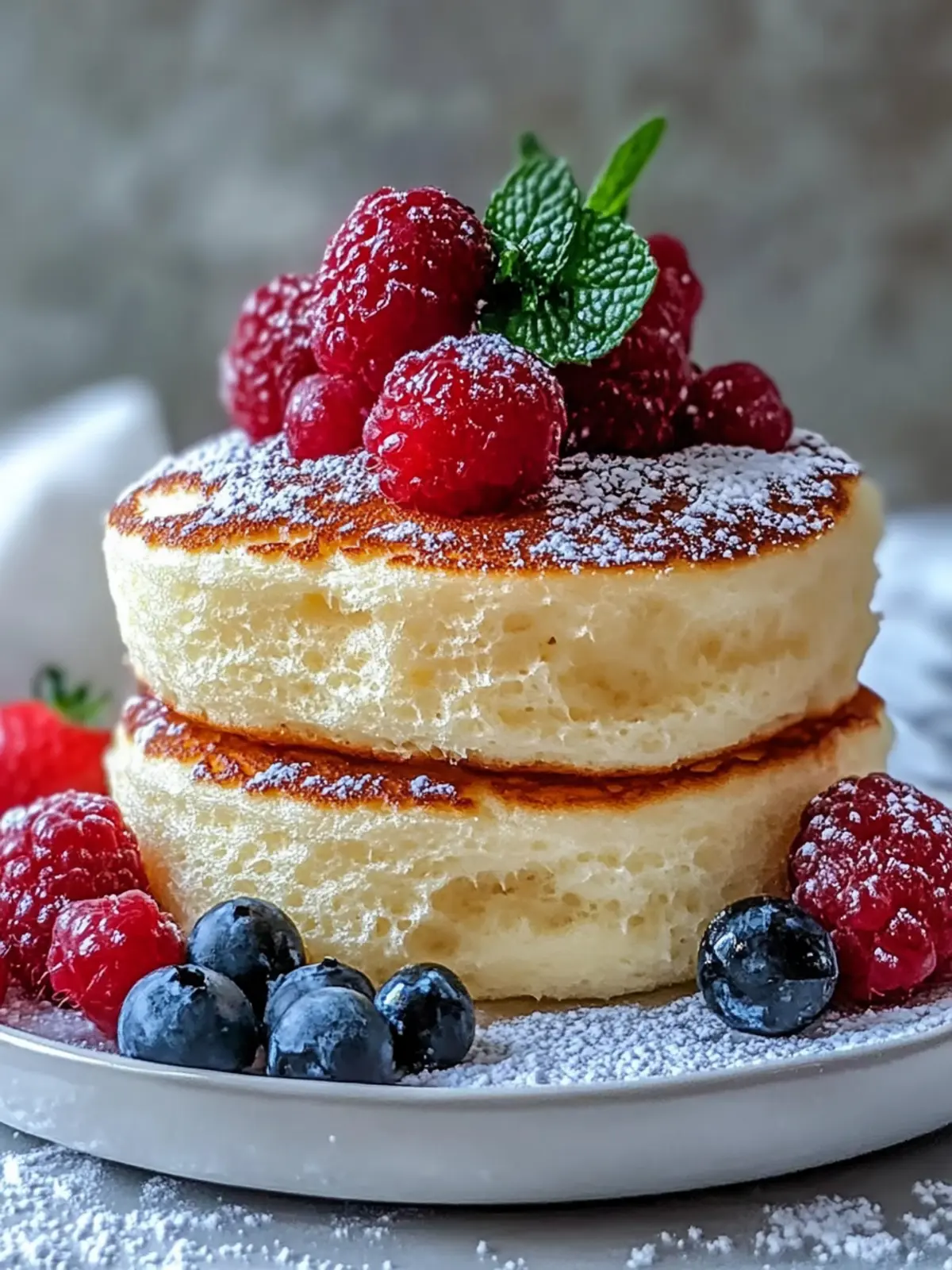 Fluffy Japanese Soufflé Pancakes for Your Dreamy Breakfast 2 Japanese Soufflé Pancakes