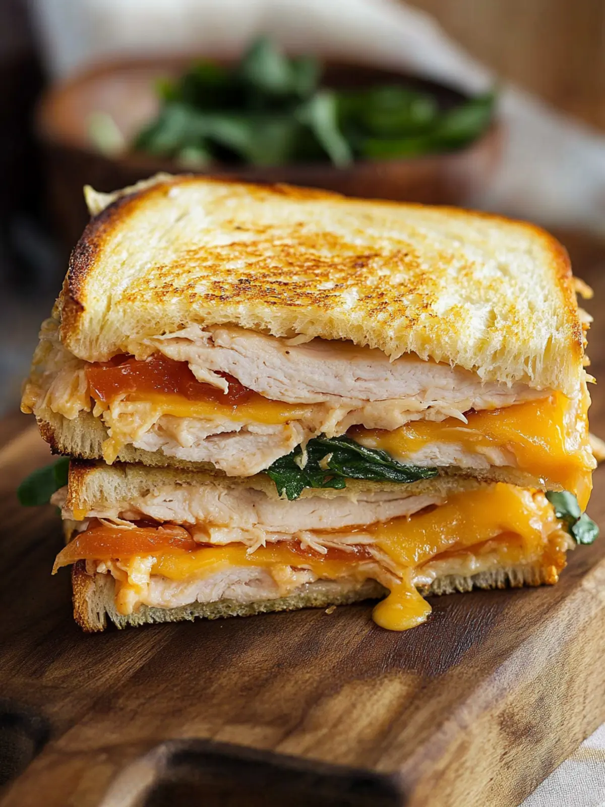 Irresistible Turkey Melt with Cheddar and Crispy Bacon Delight 3 Turkey Melt with Cheddar