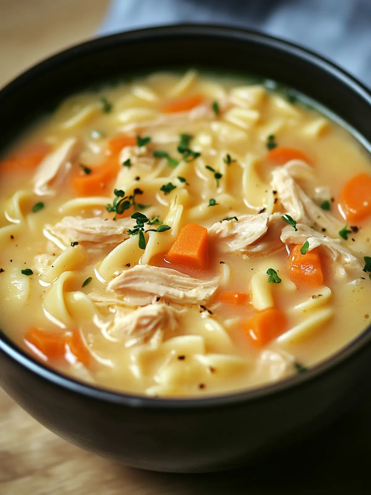 Hearty Crack Chicken Noodle Soup for Cozy Comfort Nights 3 Crack Chicken noodle soup