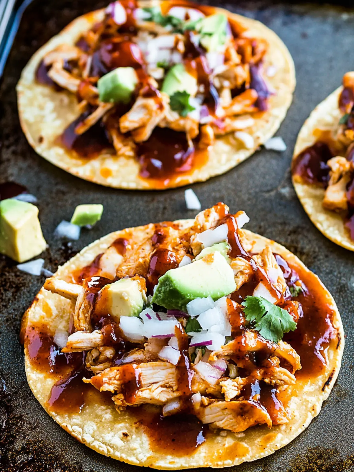 Savor Quick Barbecue Chicken Tostadas for Family Night Fun 3 Barbecue Chicken Tostadas