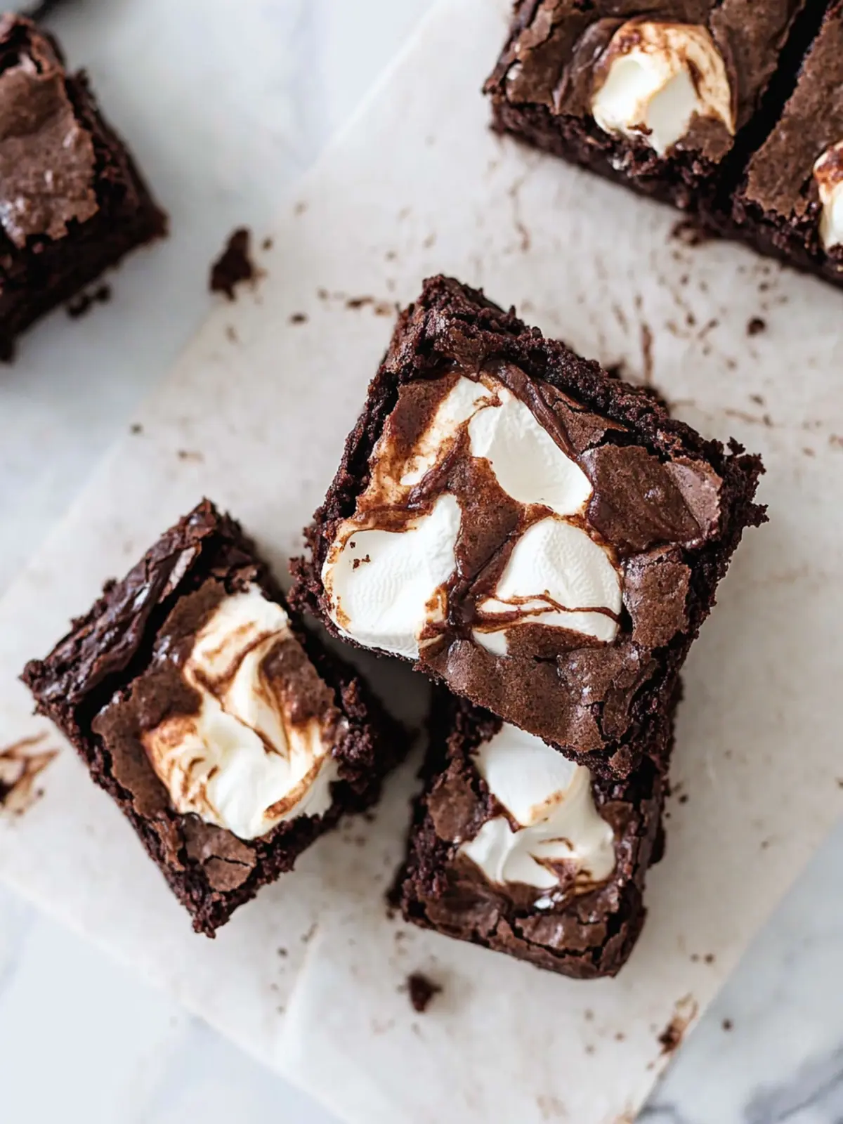Irresistible Marshmallow Brownies for Ultimate Chocolate Bliss 5 Marshmallow Brownies