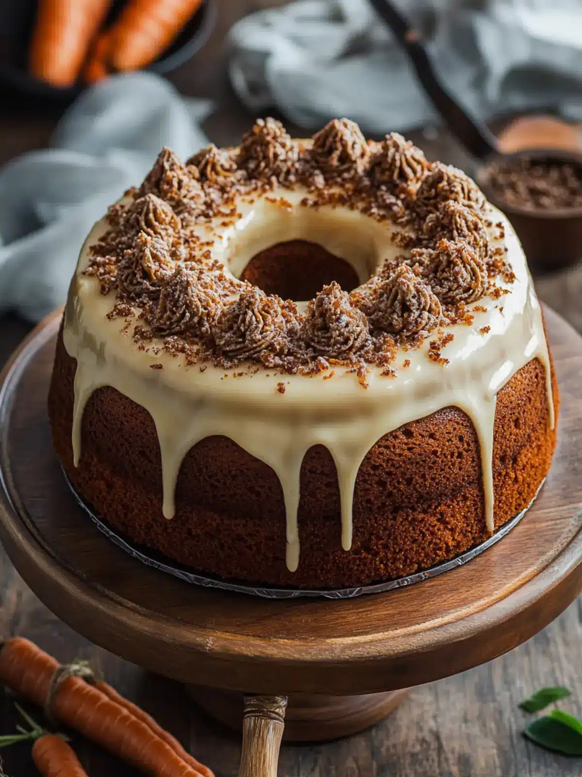 Decadent Brazilian Carrot Cake with Irresistible Brigadeiro 2 Brazilian Carrot Cake