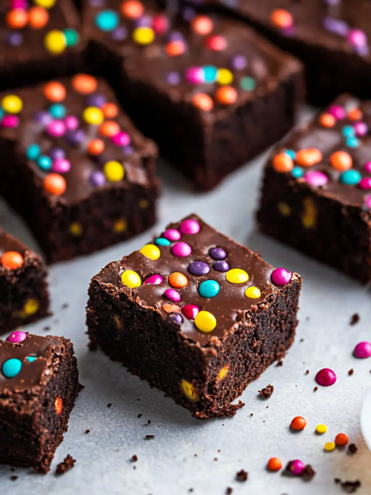 Decadent No-Bake Vegan Cosmic Brownies for Sweet Treat Lovers 3 No-Bake Vegan Cosmic Brownies