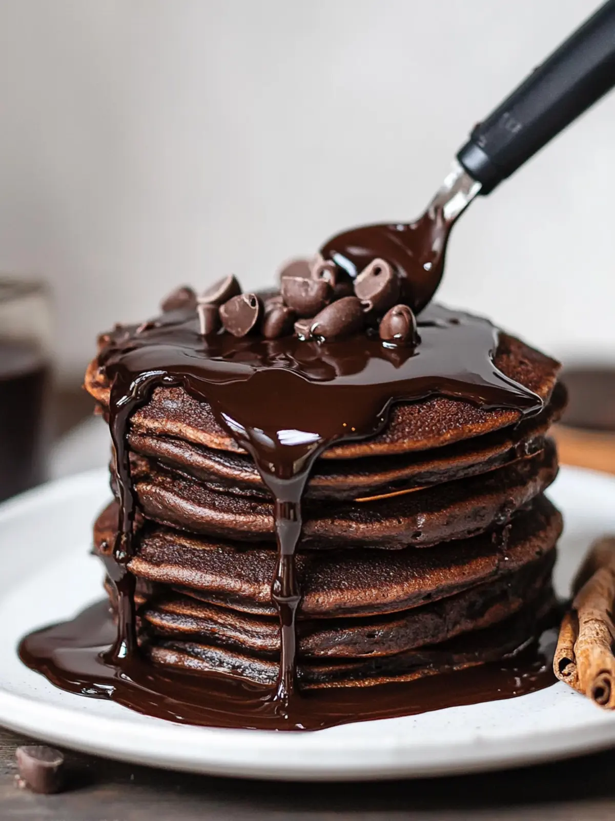 Indulge in Fluffy Chocolate Pancakes for a Sweet Morning Boost 5 Chocolate Pancakes