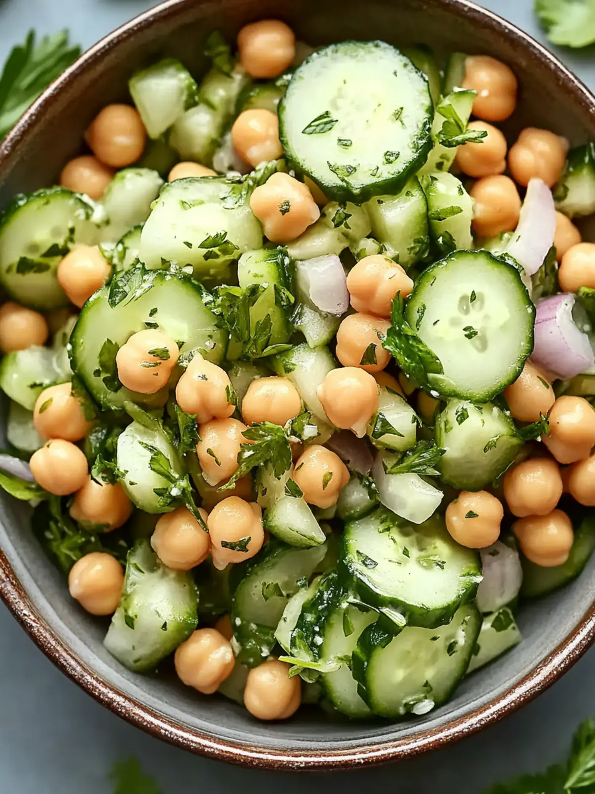 Chickpea Cucumber Salad: Creamy Delight in 10 Minutes! 5 Chickpea Cucumber Salad