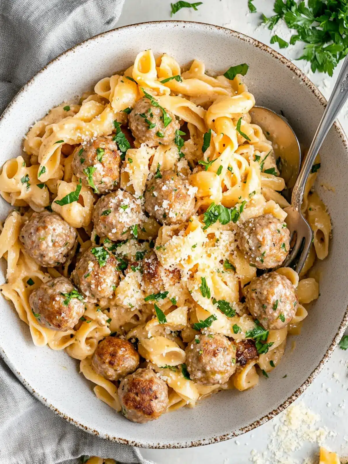 Swedish Meatball Pasta: Comfort in Every Creamy Bite 4 Swedish Meatball Pasta