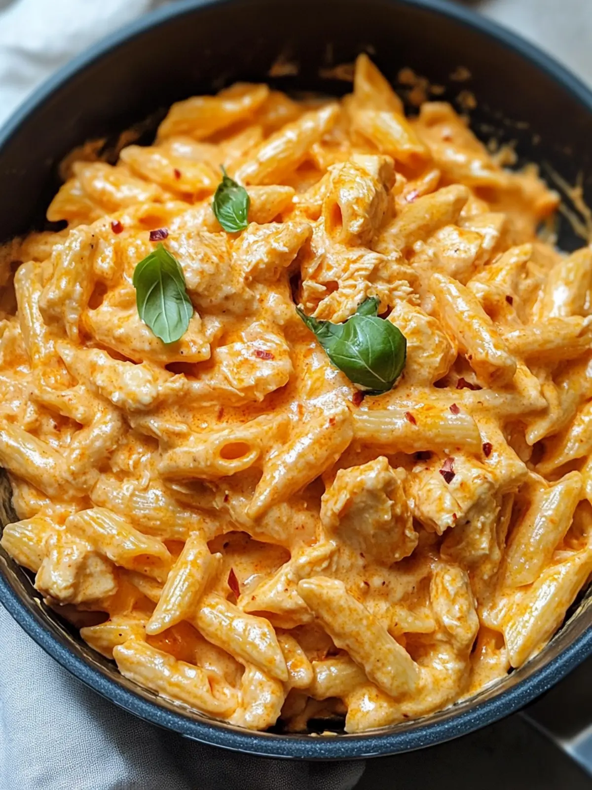 One-Pot Creamy Spicy Buffalo Chicken Pasta for Easy Weeknight Wins 3 One-Pot Creamy Spicy Buffalo Chicken Pasta