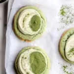 Matcha Latte Cookies with Creamy Mascarpone Bliss 9 Matcha Latte Cookies