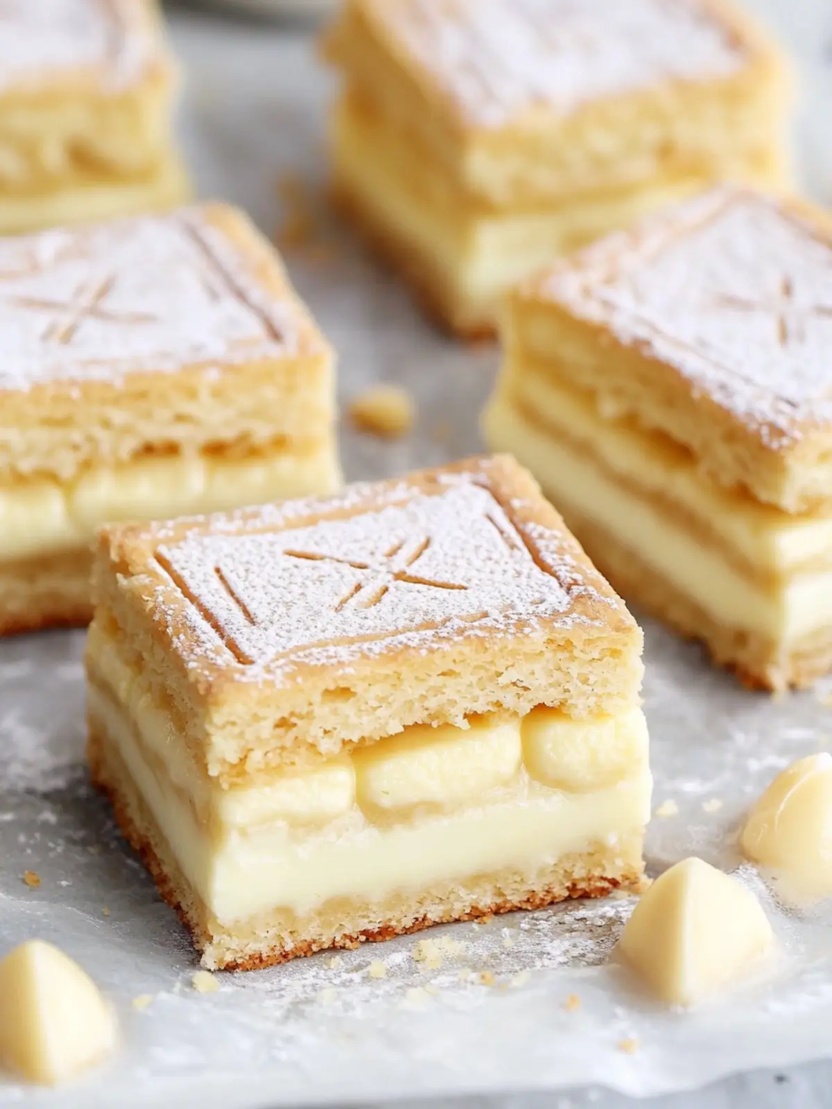 Irresistible Custard Cream Traybake Slice You’ll Love 4 Custard Cream Traybake Slice