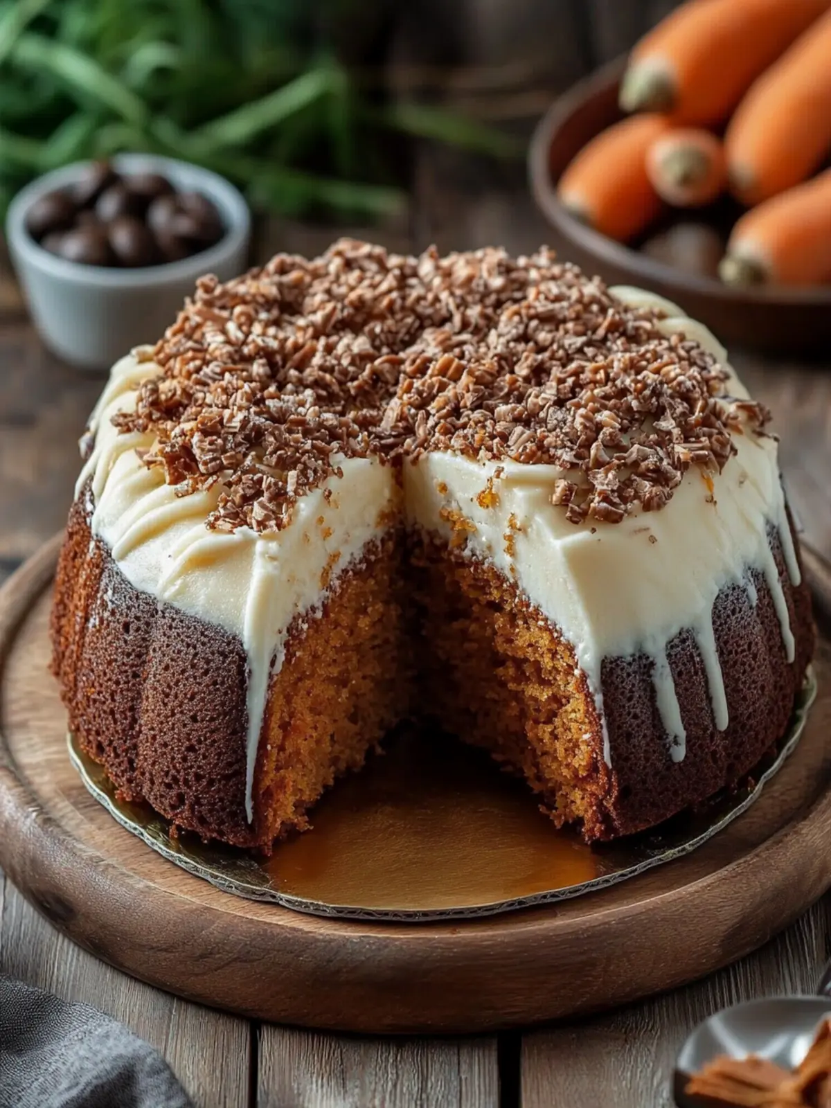 Decadent Brazilian Carrot Cake with Irresistible Brigadeiro 4 Brazilian Carrot Cake