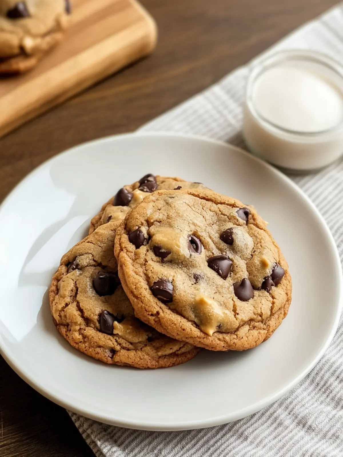 Ultimate Peanut Butter Dark Chocolate Chip Cookies Recipe 4 Peanut Butter Dark Chocolate Chip Cookies