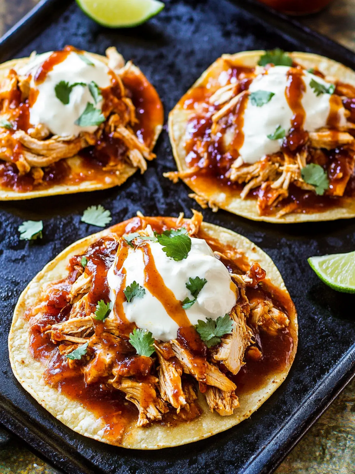 Savor Quick Barbecue Chicken Tostadas for Family Night Fun 5 Barbecue Chicken Tostadas