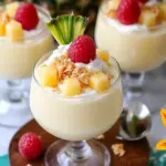 Indulge in Pina Colada Cheesecake Mousse Bliss Today 8 Pina Colada Cheesecake Mousse
