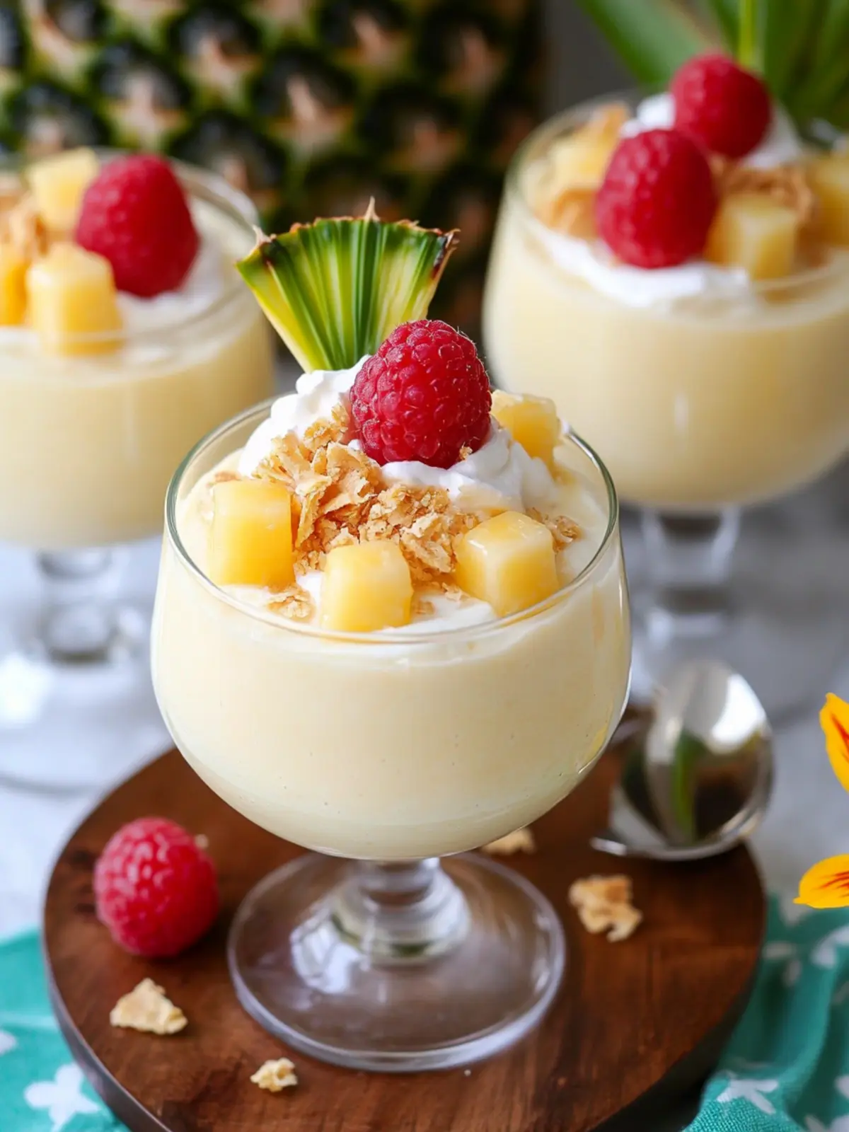 Indulge in Pina Colada Cheesecake Mousse Bliss Today 5 Pina Colada Cheesecake Mousse