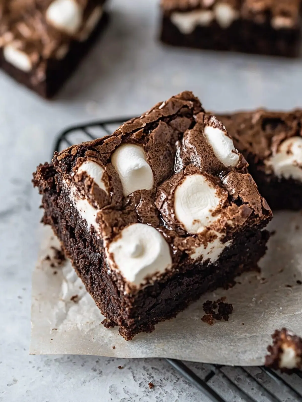 Irresistible Marshmallow Brownies for Ultimate Chocolate Bliss 2 Marshmallow Brownies