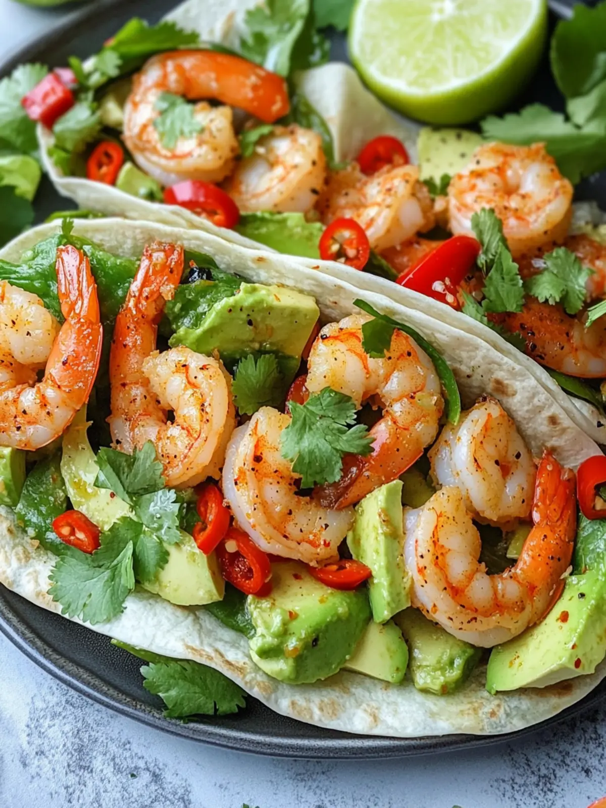 Zesty Chili Lime Shrimp Wraps for Fresh Summer Flavor 4 Chili Lime Shrimp Wraps