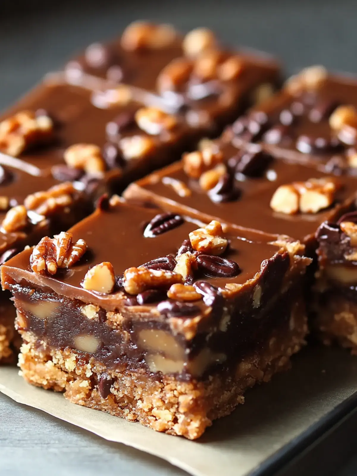 Deliciously Easy Turtle Bars You’ll Crave Again and Again 2 Easy Turtle Bars