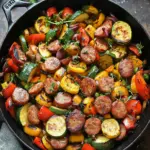 Savor Quick Sausage and Veggies Skillet in Just 30 Minutes 7 Sausage and Veggies Skillet