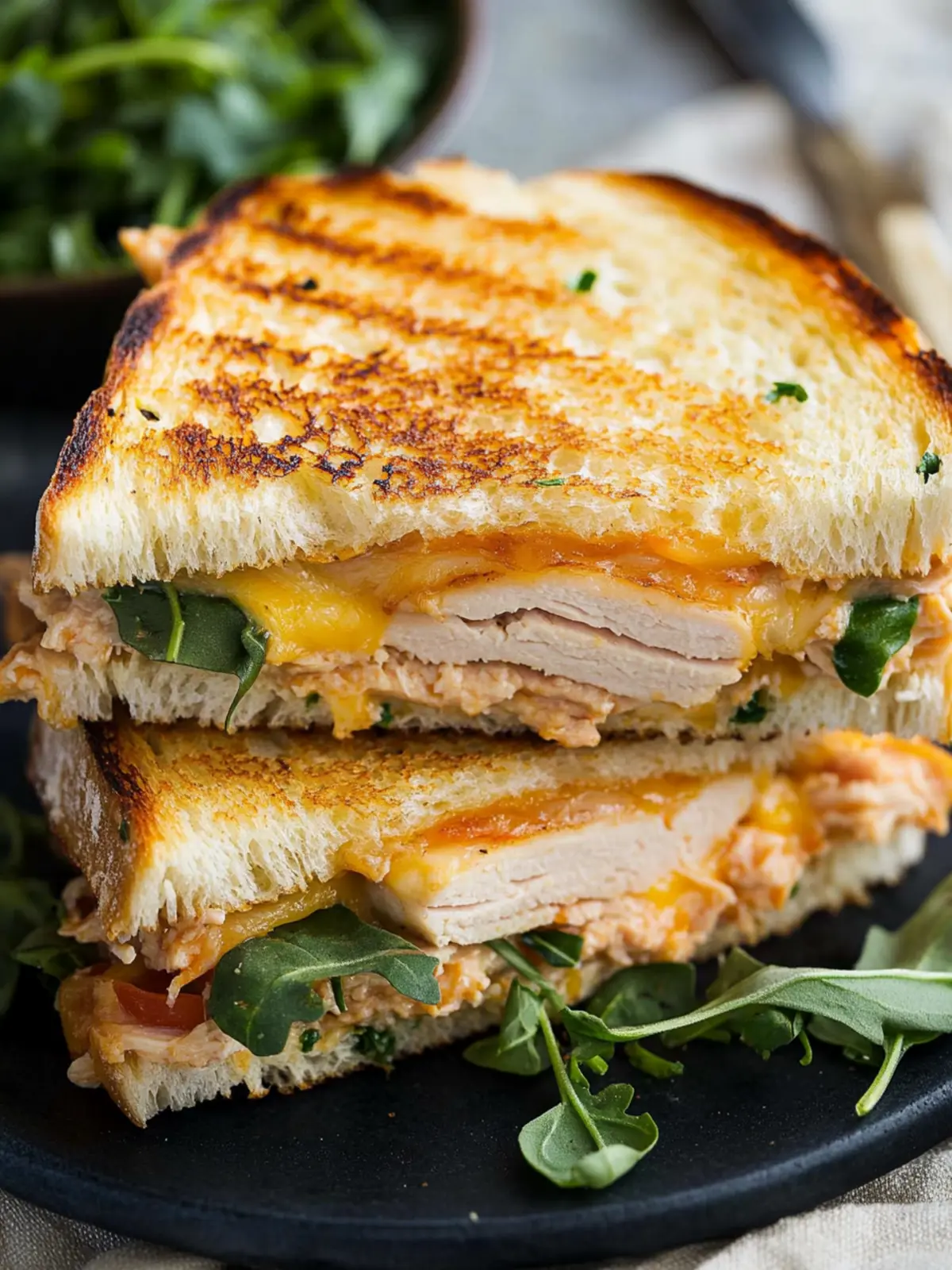 Irresistible Turkey Melt with Cheddar and Crispy Bacon Delight 4 Turkey Melt with Cheddar