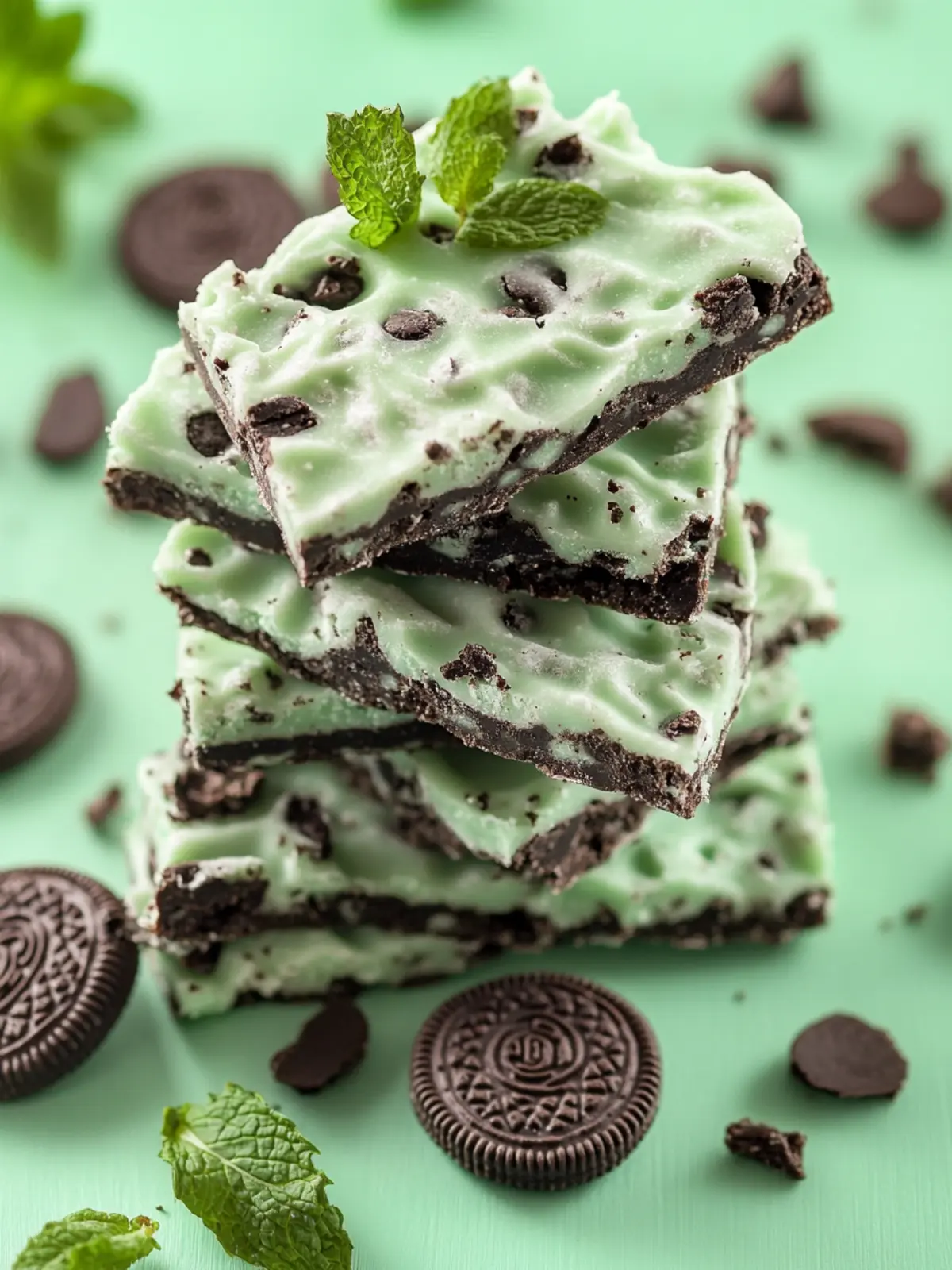 Decadent Mint Oreo Bark: A Cool Treat You’ll Crave 2 Mint Oreo Bark