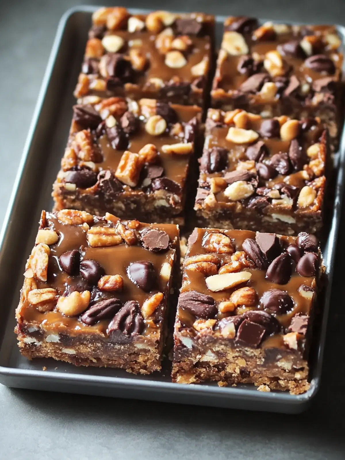 Deliciously Easy Turtle Bars You’ll Crave Again and Again 3 Easy Turtle Bars