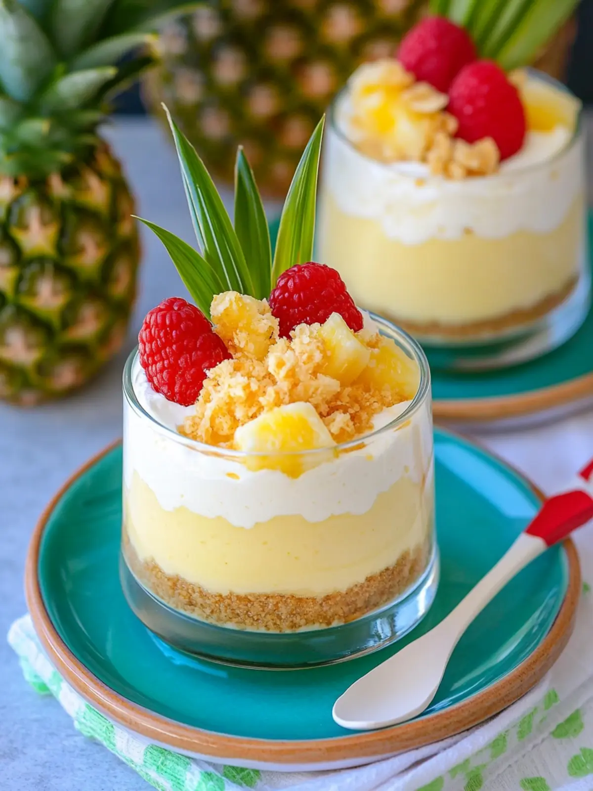 Indulge in Pina Colada Cheesecake Mousse Bliss Today 2 Pina Colada Cheesecake Mousse