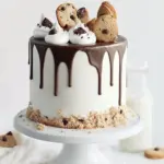 Irresistible Milk & Cookies Cake with Vanilla Buttercream 2 Milk & Cookies Cake