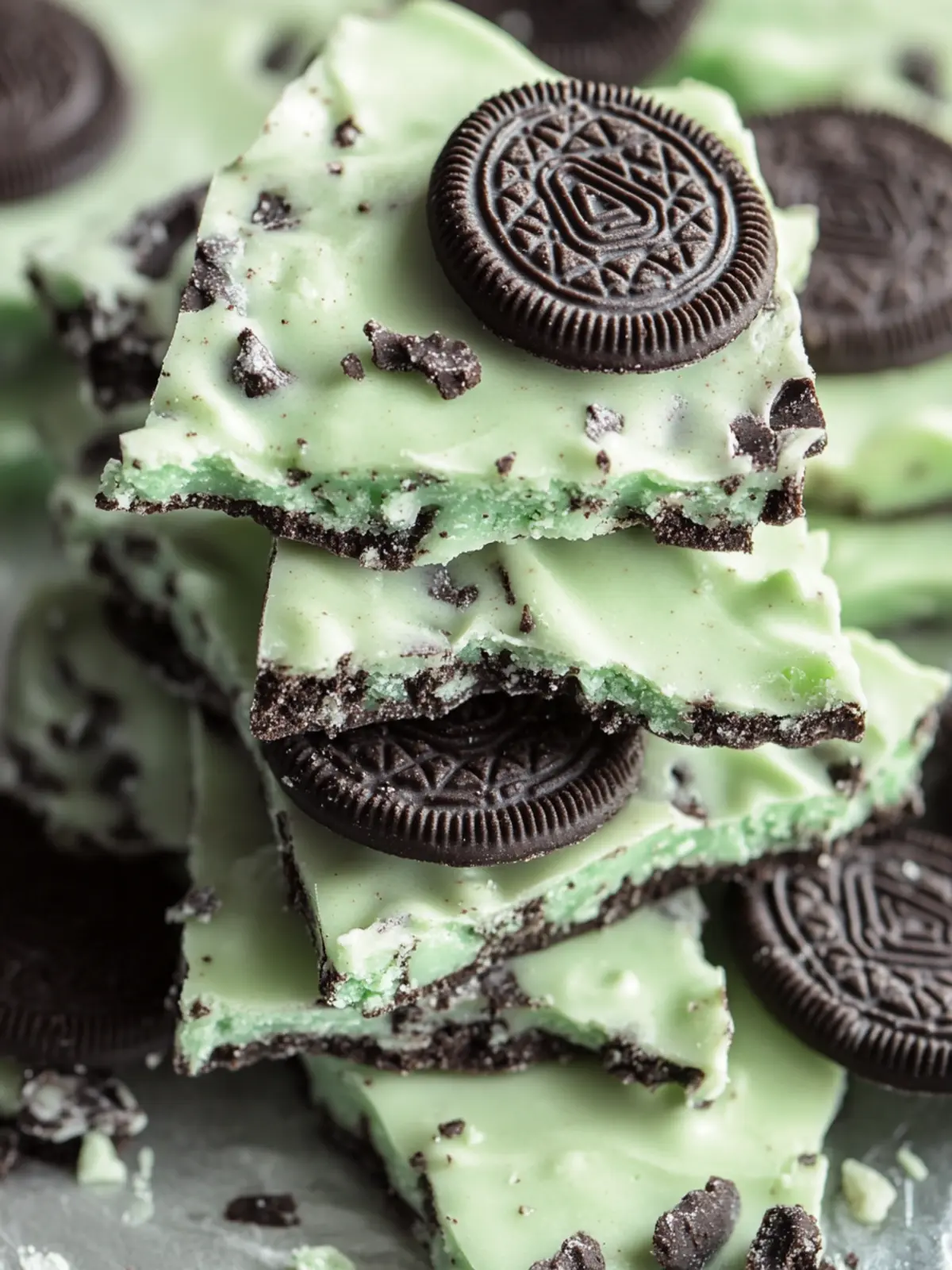 Decadent Mint Oreo Bark: A Cool Treat You’ll Crave 4 Mint Oreo Bark