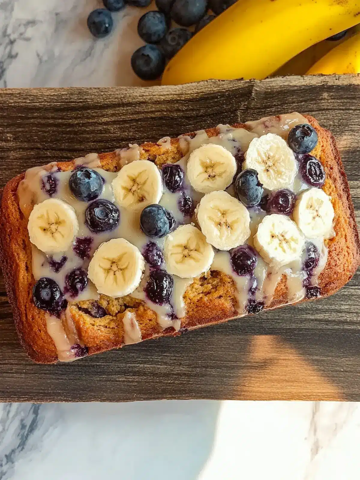 Moist Blueberry Banana Bread That's Vegan & Easy to Make 2 Blueberry Banana Bread