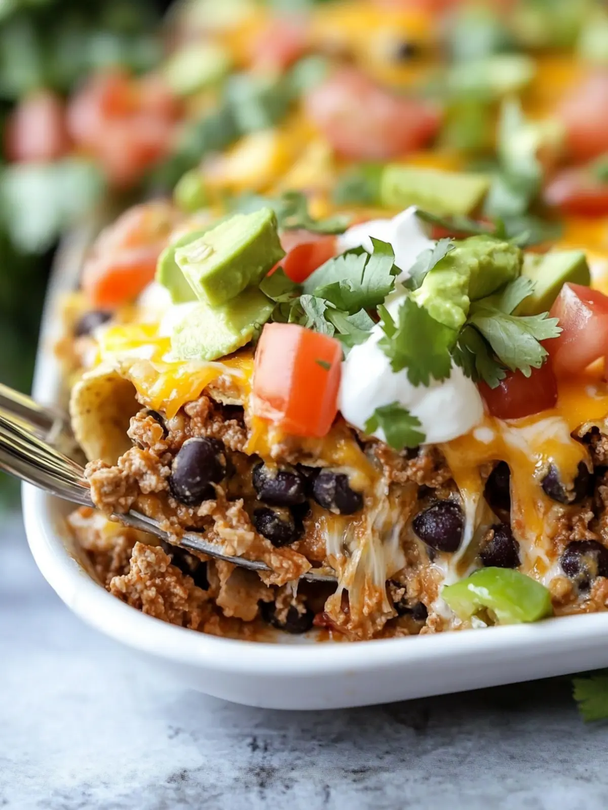 Irresistible Low Carb Taco Casserole for Easy Family Dinners 4 Low Carb Taco Casserole