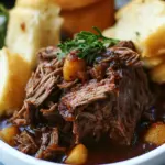 Melt-in-Your-Mouth Crock Pot BBQ Beef Pot Roast Recipe 8 Crock Pot BBQ Beef Pot Roast
