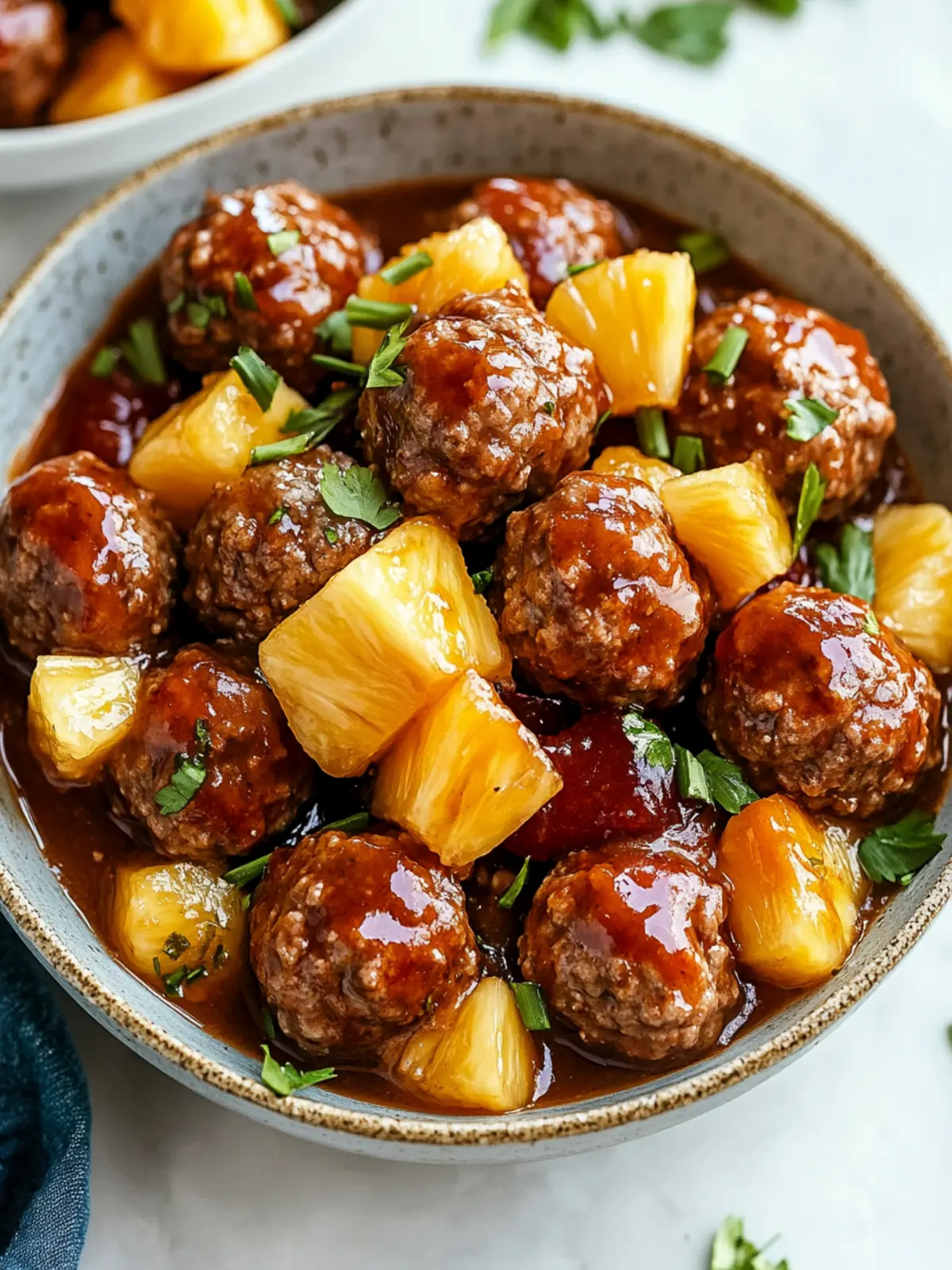 Irresistible Slow Cooker Meatball Pineapple Party Delight 4 Slow Cooker Meatball Pineapple