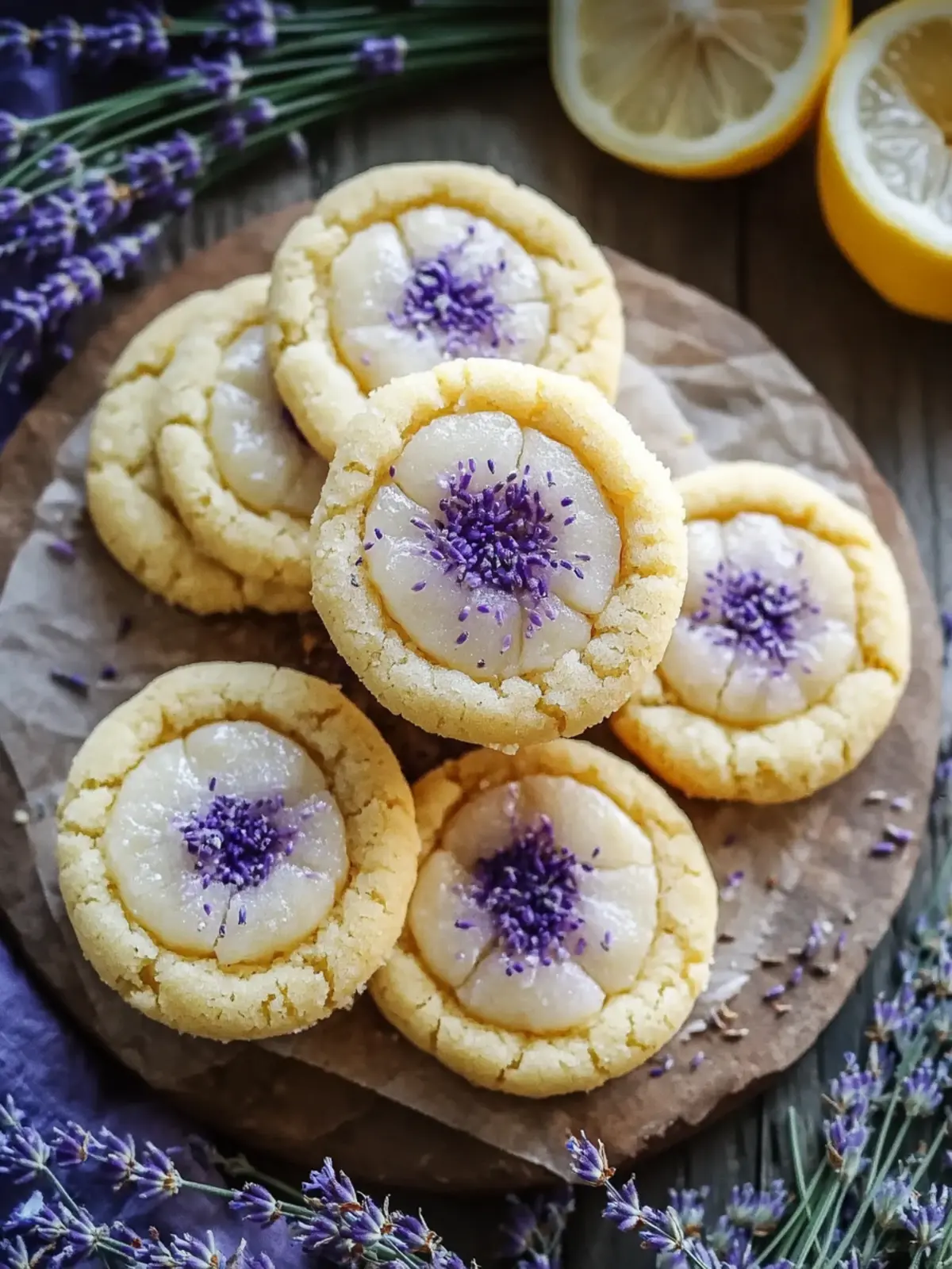 Sweet Lemon Lavender Cookies: A Delight in Every Bite 5 Lemon Lavender cookies
