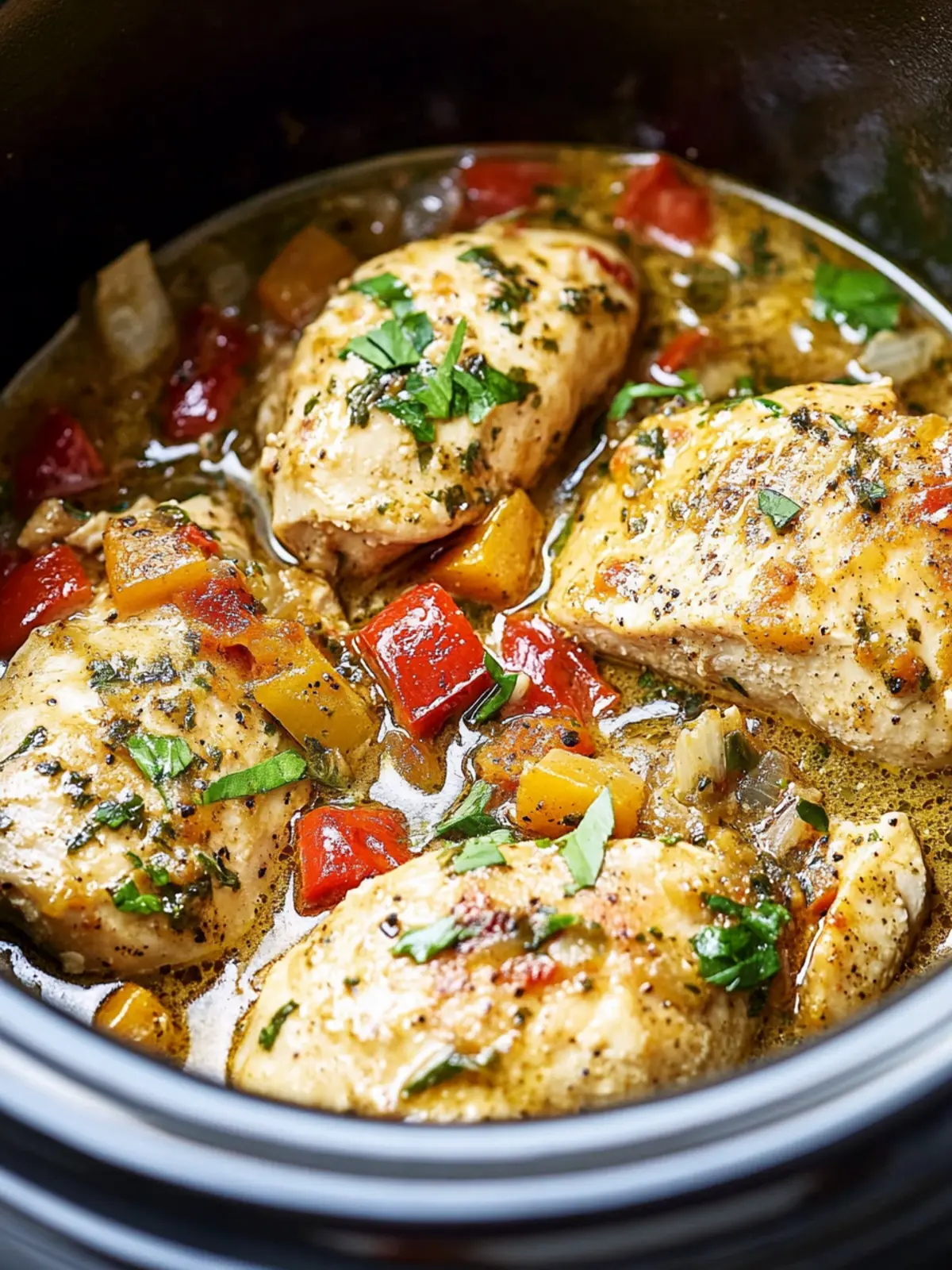 Mouthwatering Crock Pot Tuscan Chicken for Cozy Nights 4 Crock Pot Tuscan Chicken
