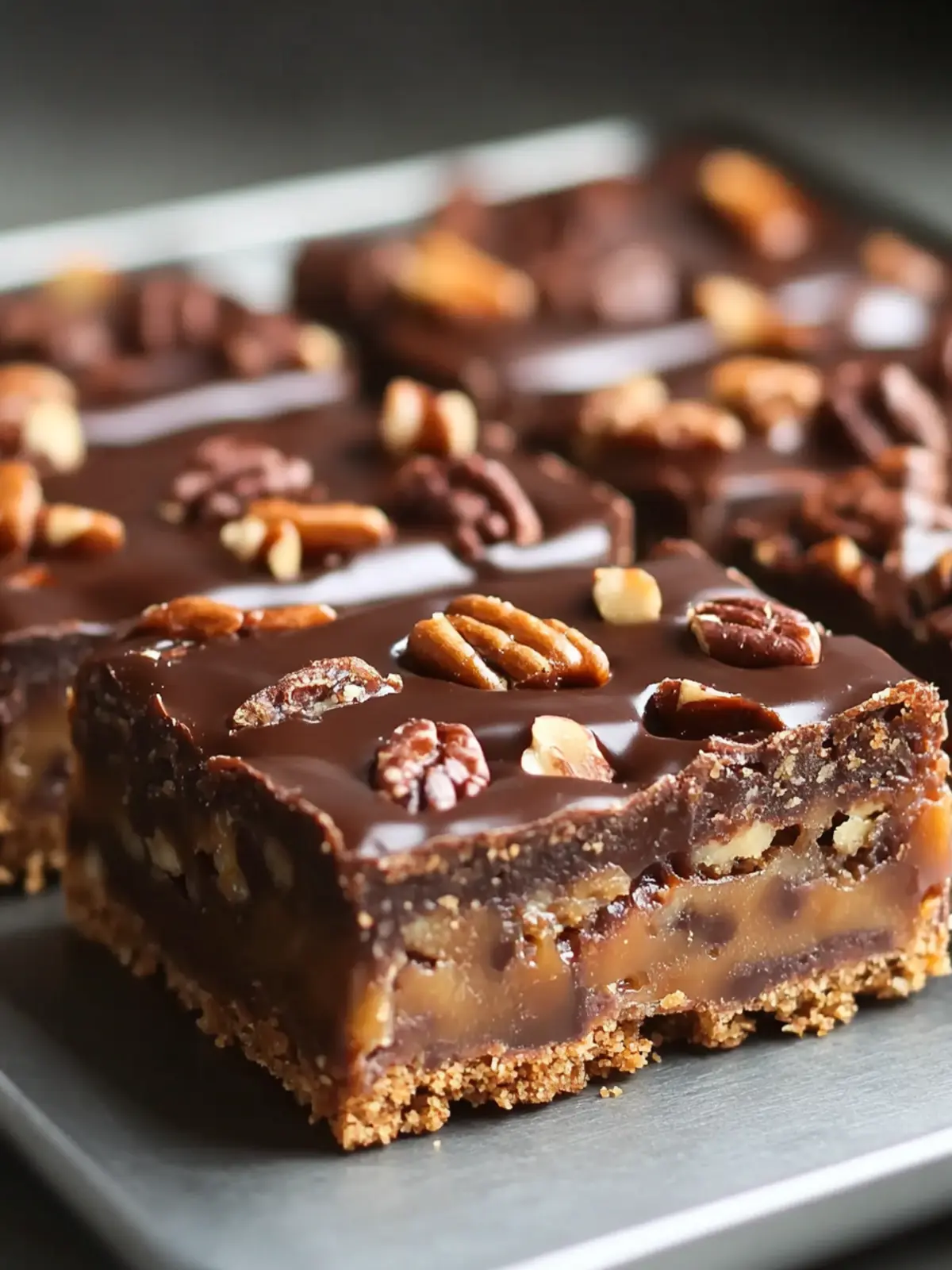 Deliciously Easy Turtle Bars You’ll Crave Again and Again 4 Easy Turtle Bars