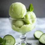 Chill Out with Refreshing Cucumber Sorbet Delight 6 Cucumber Sorbet