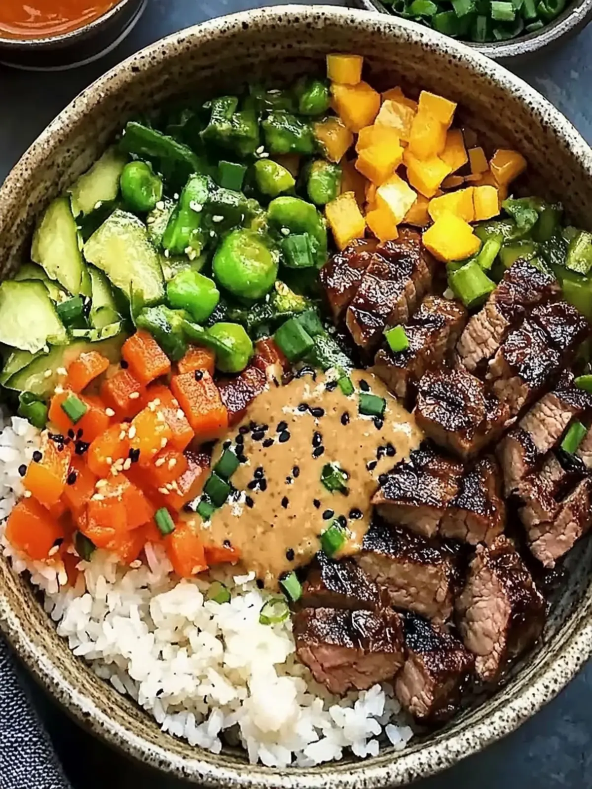 Sizzle Up Hibachi Steak Bowls for a Flavorful Feast at Home 3 Hibachi steak bowls