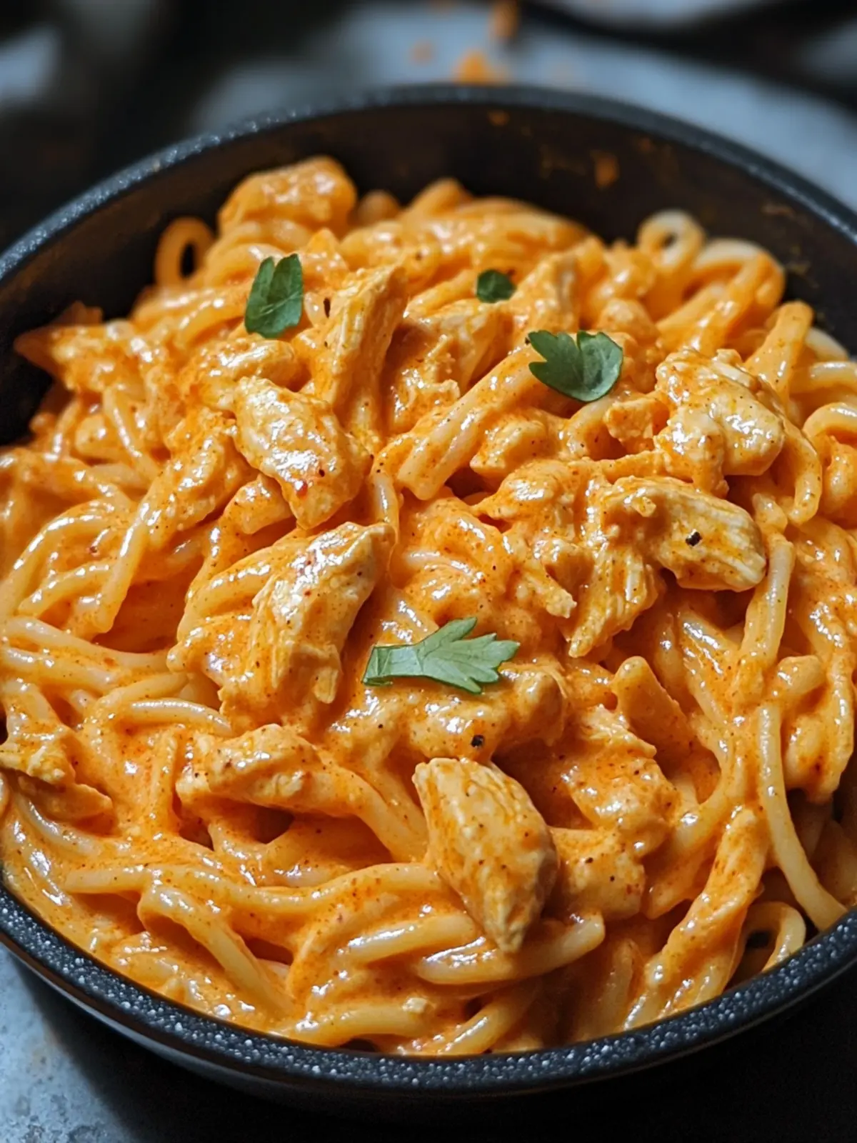 One-Pot Creamy Spicy Buffalo Chicken Pasta for Easy Weeknight Wins 2 One-Pot Creamy Spicy Buffalo Chicken Pasta