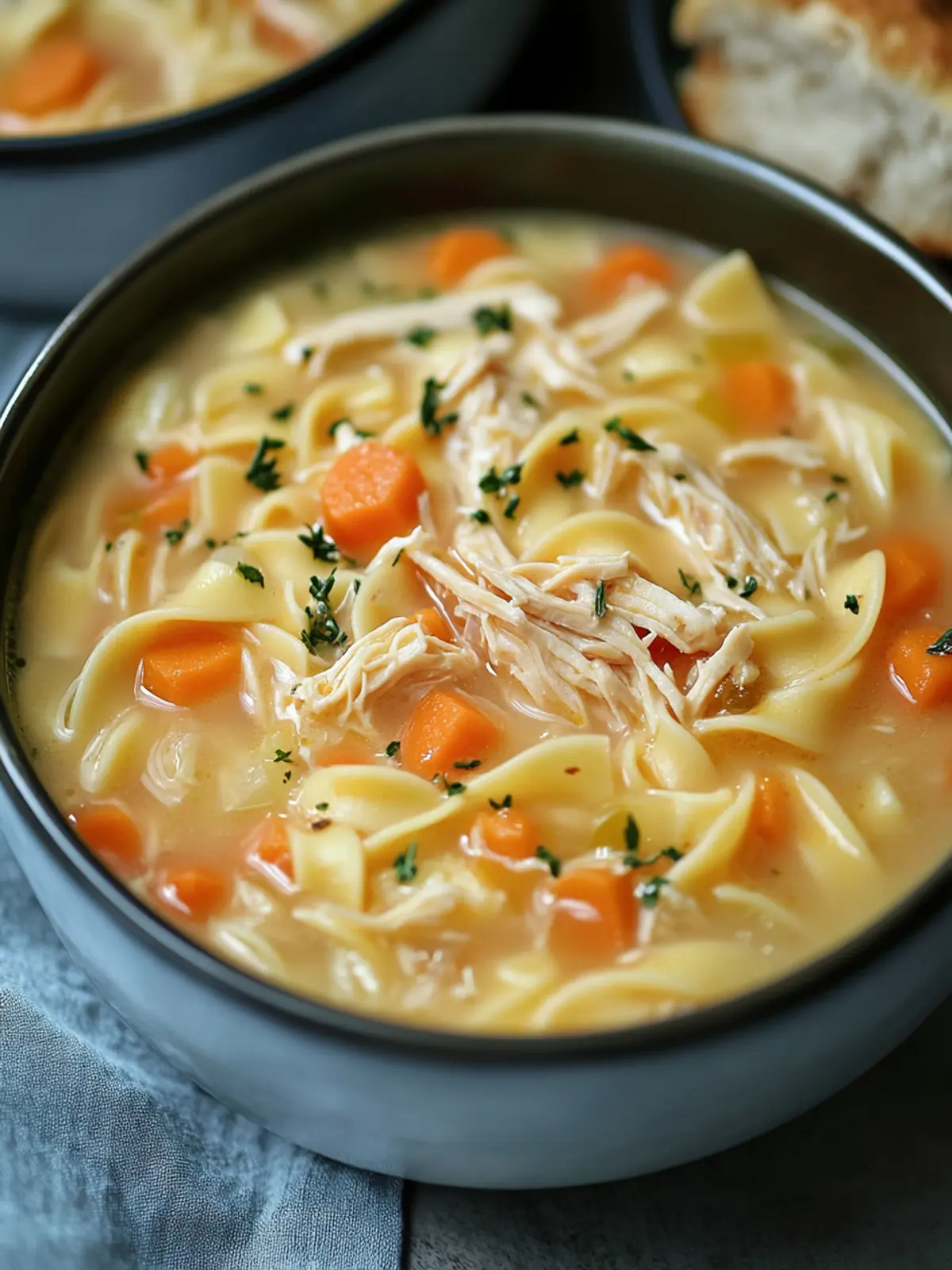 Hearty Crack Chicken Noodle Soup for Cozy Comfort Nights 2 Crack Chicken noodle soup