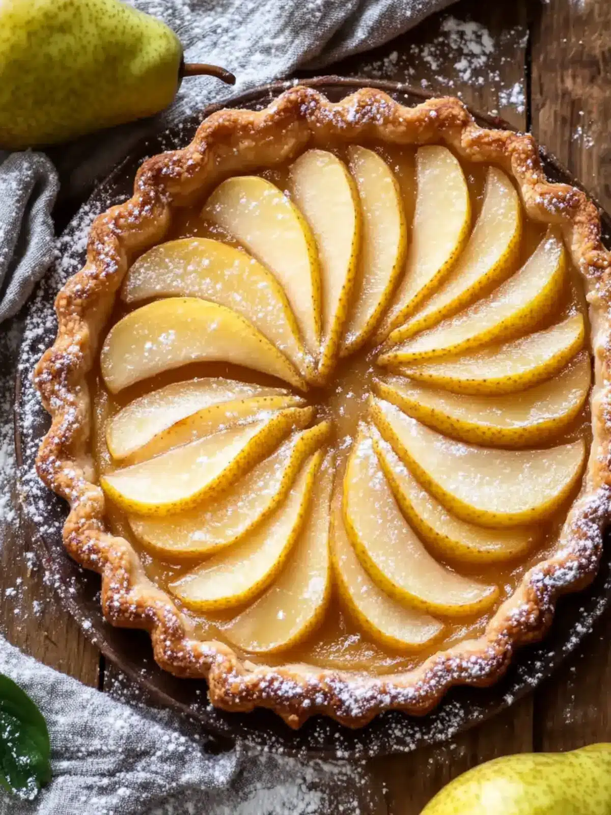 Delicious Quick Pear Tart Ready in Just 45 Minutes 5 Quick Pear Tart