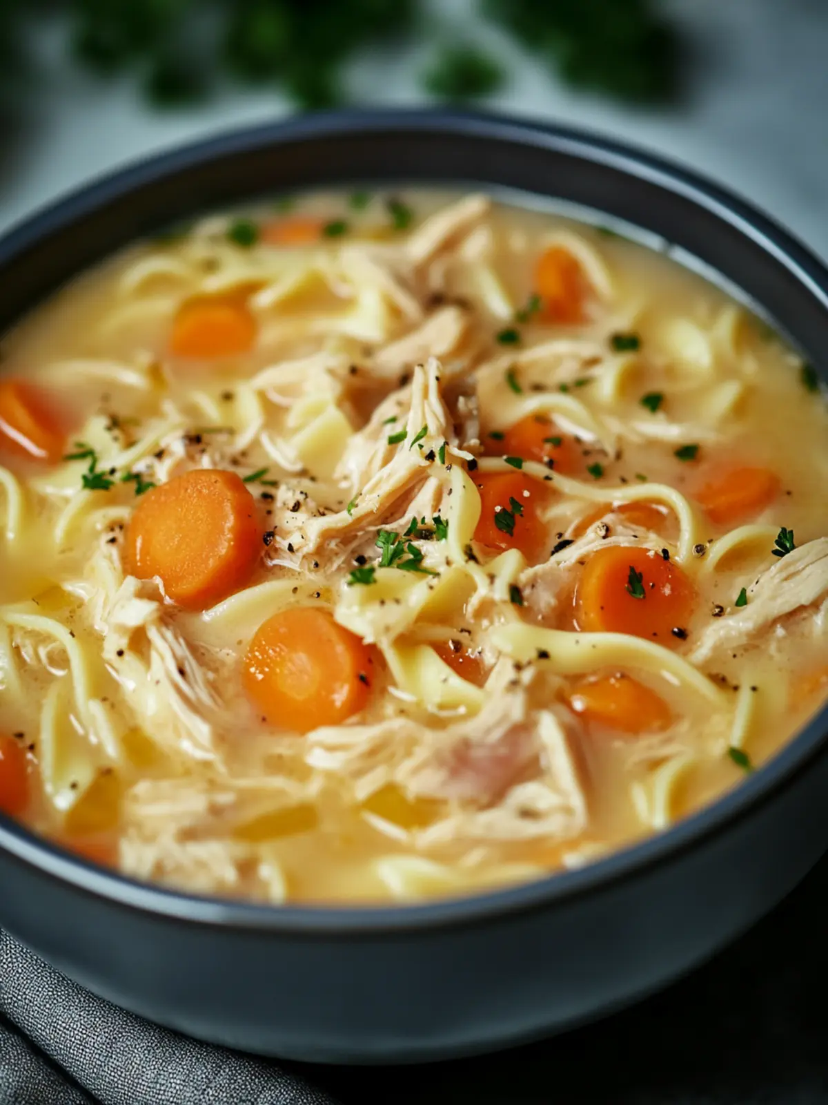 Hearty Crack Chicken Noodle Soup for Cozy Comfort Nights 5 Crack Chicken noodle soup