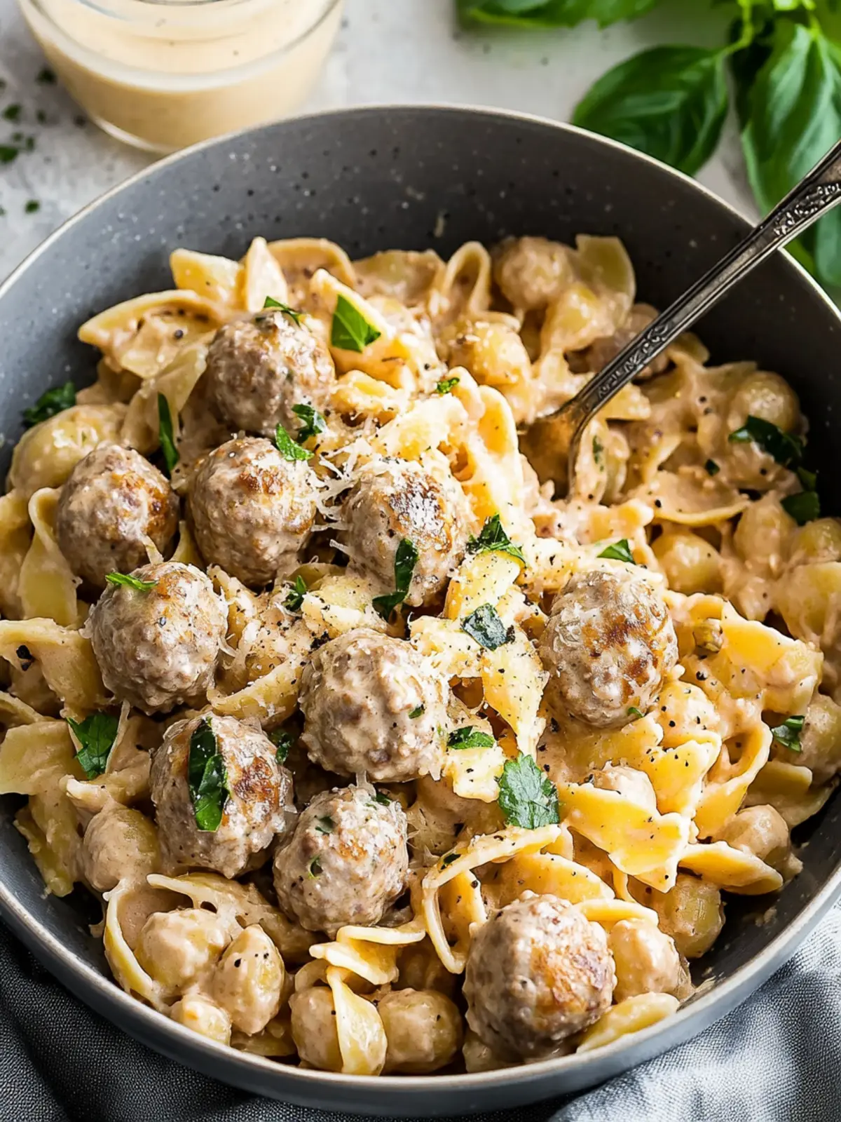 Swedish Meatball Pasta: Comfort in Every Creamy Bite 3 Swedish Meatball Pasta