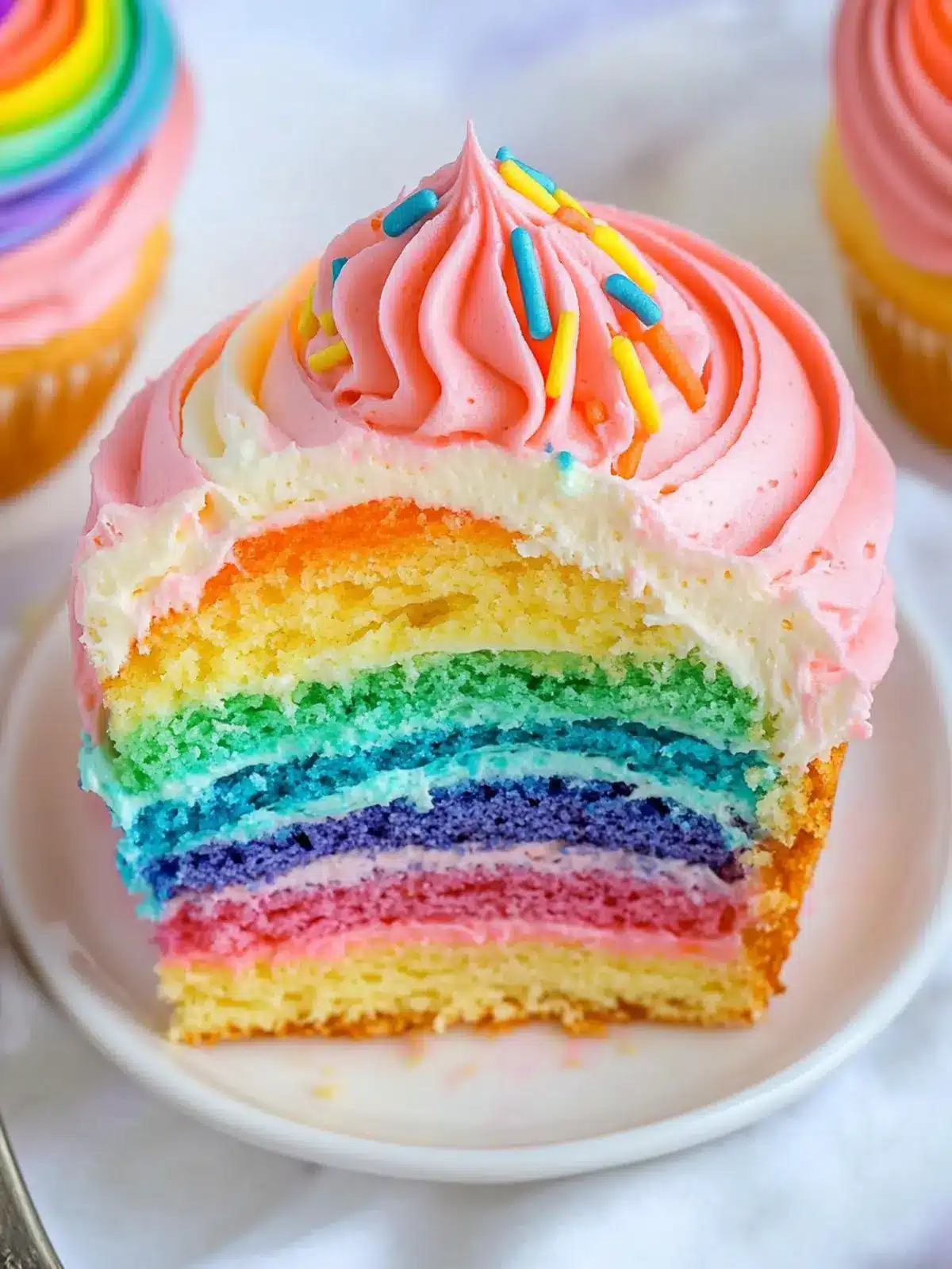 Vibrant Buttercream Rainbow Frosting to Elevate Your Desserts 4 Buttercream Rainbow