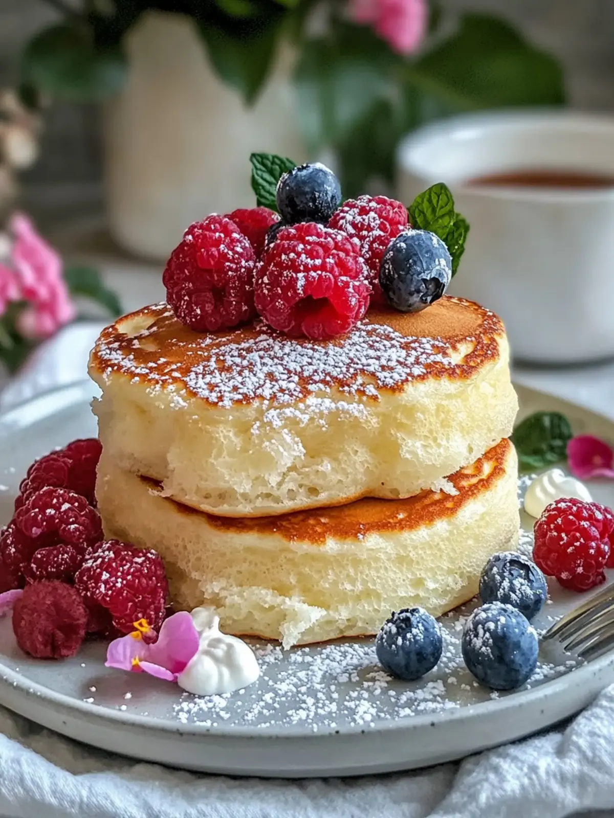 Fluffy Japanese Soufflé Pancakes for Your Dreamy Breakfast 3 Japanese Soufflé Pancakes